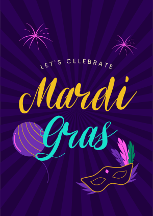 Mardi Gras Poster Image Preview