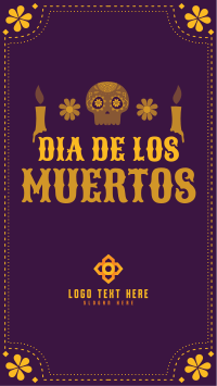 Dia De Los Muertos Instagram Story Design