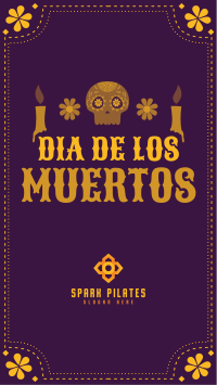 Dia De Los Muertos Instagram story Image Preview