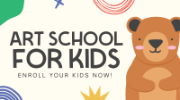 Art Class For Kids Facebook event cover Image Preview
