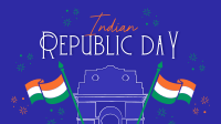 Festive Quirky Republic Day Facebook Event Cover Design