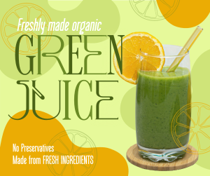 Fresh Healthy Drink Facebook post Image Preview