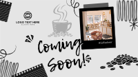 Polaroid Cafe Coming Soon Facebook event cover Image Preview