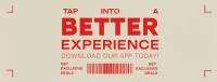 Minimal App Download Facebook Cover Preview