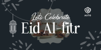 Eid Al Fitr Greeting Twitter post Image Preview