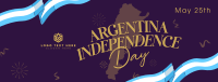 Independence Day of Argentina Facebook cover Image Preview