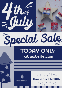 Fourth of July Sale Flyer Image Preview