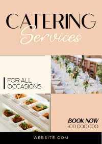 Elegant Catering Service Flyer Design