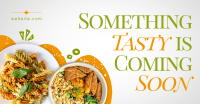 Tasty Food Coming Soon Facebook ad Image Preview