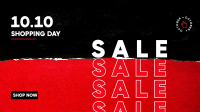 10.10 Sale Day Facebook Event Cover Design