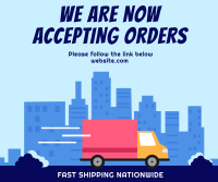 Fast Shipping Facebook Post Design
