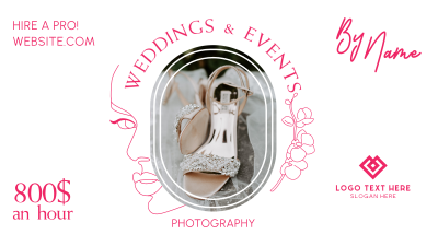 Wedding Photographer Rates Facebook event cover Image Preview