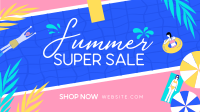 Summer Super Sale Facebook event cover Image Preview