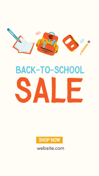 Fantastic School Sale Instagram story Image Preview