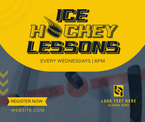 Ice Hockey Lessons Facebook post Image Preview