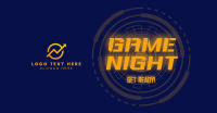 Futuristic Game Night Facebook Ad Design
