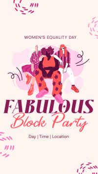 We Are Women Block Party TikTok Video Image Preview