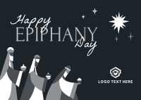 Epiphany Day Postcard Image Preview