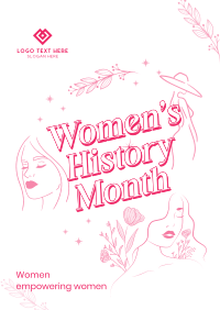 Empowering Women Month Flyer Design