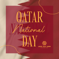 Qatar National Day Greeting Linkedin Post Image Preview