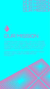 Futuristic Mission Facebook Story Design