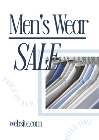 Men's Fashion Sale Poster Image Preview