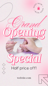 Special Grand Opening Facebook story Image Preview