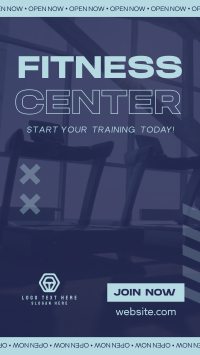 Fitness Training Center Instagram reel Image Preview