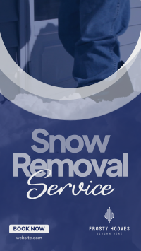 Snow Removal Service TikTok Video Image Preview