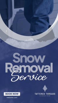 Snow Removal Service TikTok Video Image Preview