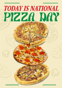 National Pizza Day Poster Preview
