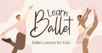 Kids Ballet Lessons Facebook ad Image Preview