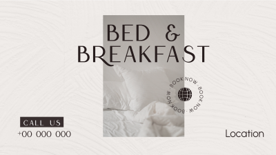 Bed and Breakfast Apartments Facebook event cover Image Preview