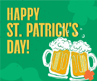 St. Patrick's Beer Greeting Facebook post Image Preview