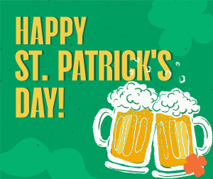 St. Patrick's Beer Greeting Facebook post Image Preview