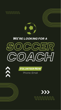 Searching for Coach Facebook Story Design