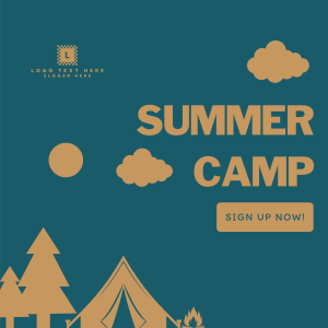 Kids Summer Camp Instagram post Image Preview