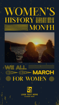 Women's History March Instagram Reel Design