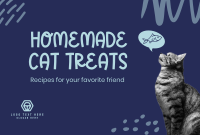 Cat Treats Recipes Pinterest Cover Design