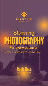 Events Photography Services Facebook Story Design