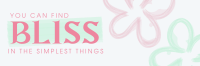 Floral Bliss Twitter Header Image Preview