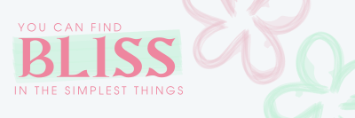 Floral Bliss Twitter header (cover) Image Preview