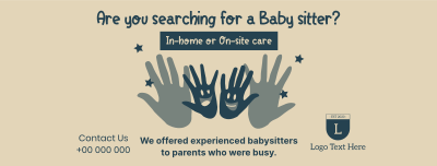 Childcare Hands Facebook cover Image Preview