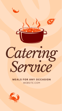 Hot Pot Catering Instagram Story Design