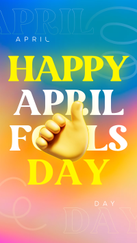 Happy April Fools Day Instagram Story Design