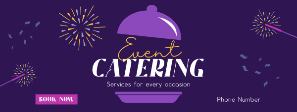 Party Catering Facebook Cover Design Image Preview