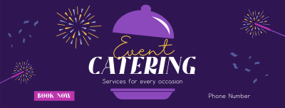 Party Catering Facebook cover Image Preview
