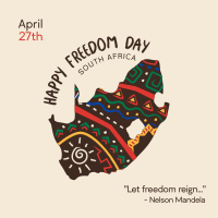 South African Freedom Day Instagram Post Design