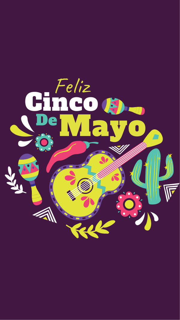 Feliz Cinco De Mayo Facebook Story Design Image Preview