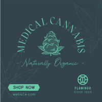 Cannabis Therapy Instagram Post Design